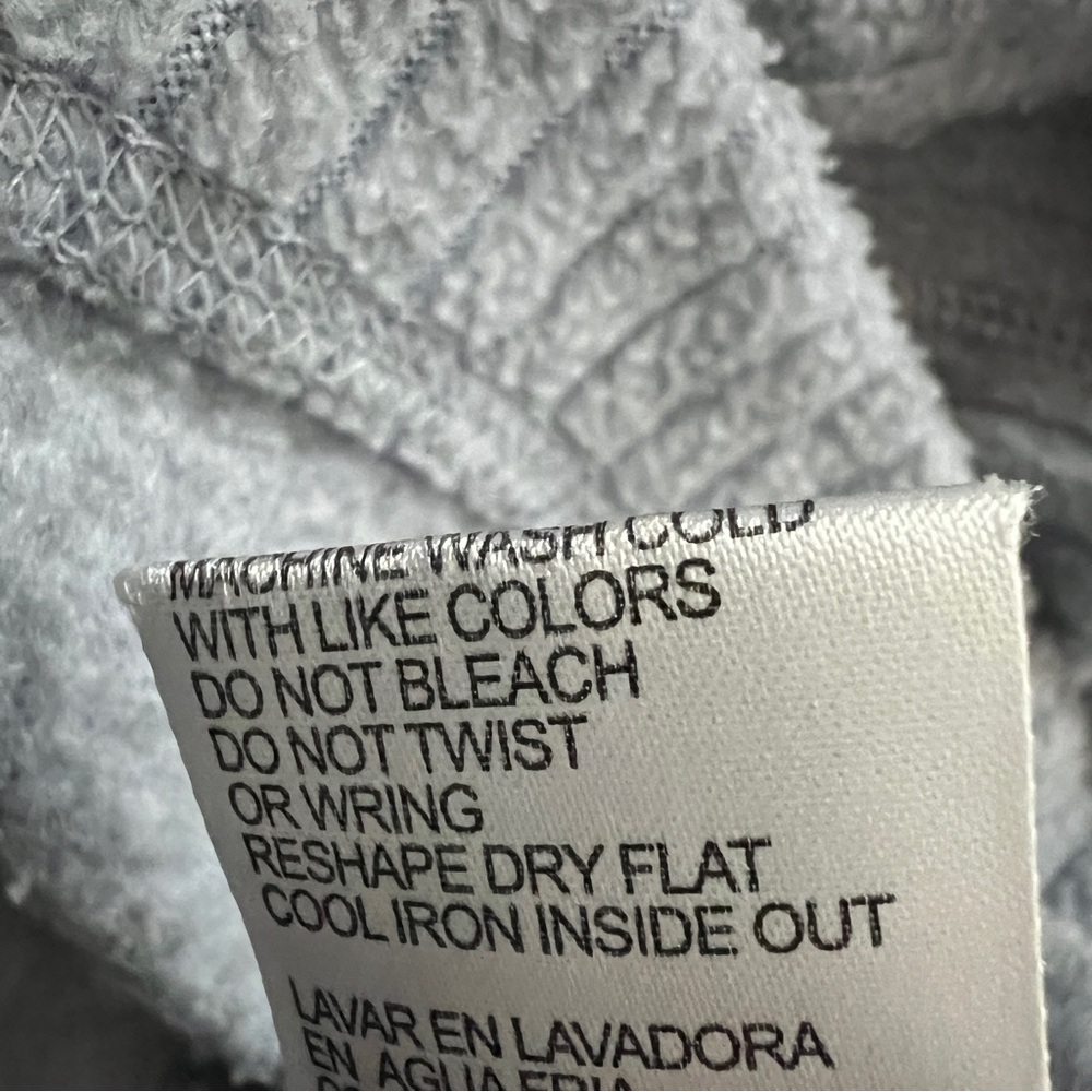 By Design Ribbed Fleece Hooded Jacket - Picture 10 of 12
